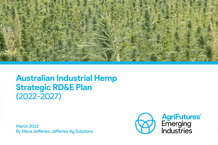 Australian Industrial Hemp Strategic RD&E Plan