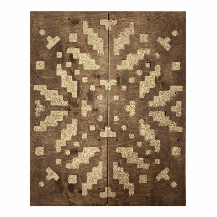 Акустична панель з коноплебетону Ethno Hemp 60x75 см