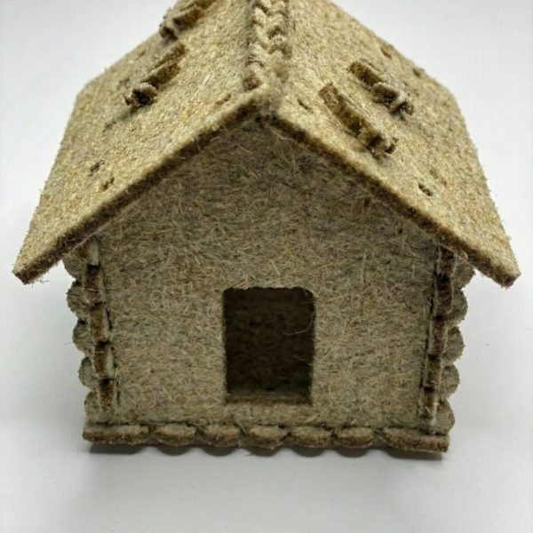 Будиночок Еко (декор з конопляного волокна) 2