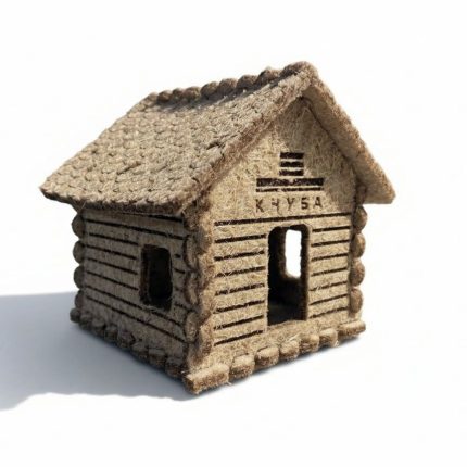 Будиночок КНУБА (декор з конопляного волокна)