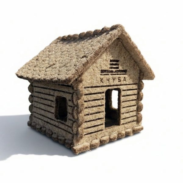 Будиночок КНУБА (декор з конопляного волокна)