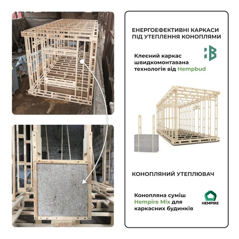 Конопляна штукатурка