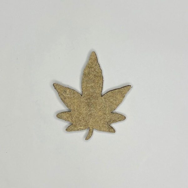 Листок Декоративний (новорічна конопляна прикраса) 85×100 мм, 1