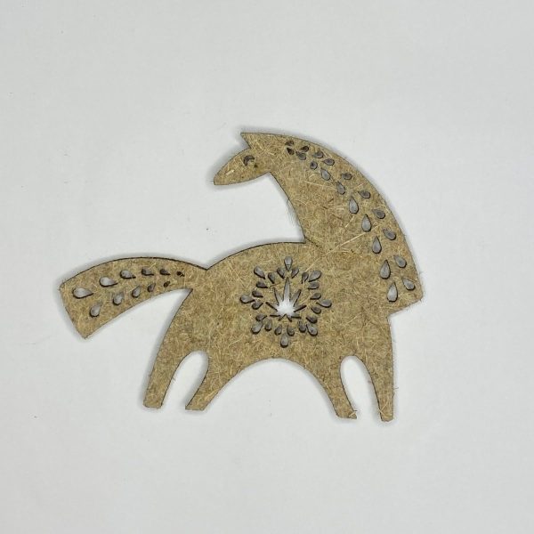 Мандрівник Коник (новорічна конопляна прикраса) 130×100 мм, 1