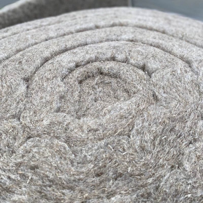 Конопляний утеплювач k.tex, щільність 1000, товщина, вид зверху